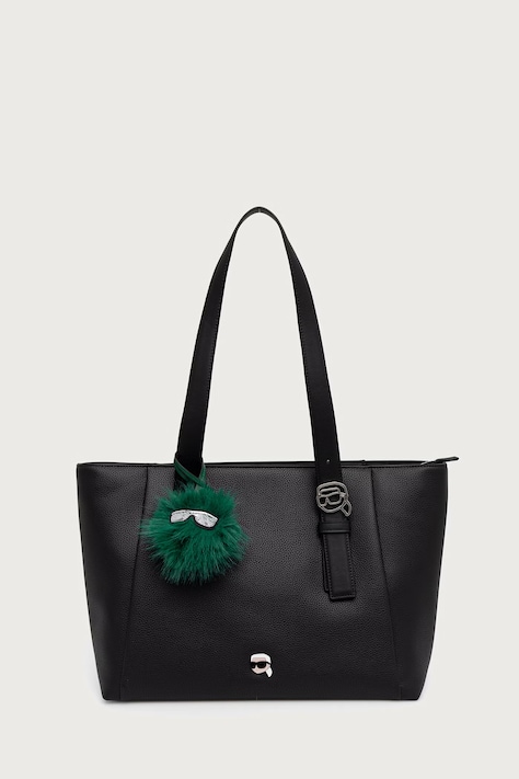 Karl Lagerfeld shopper torba za žene od imitacije kože crna B4W30081