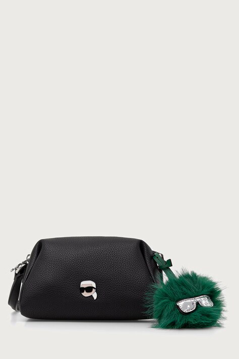 Karl Lagerfeld crossbody torbica ženska iz umetnega usnja črna B4W30083