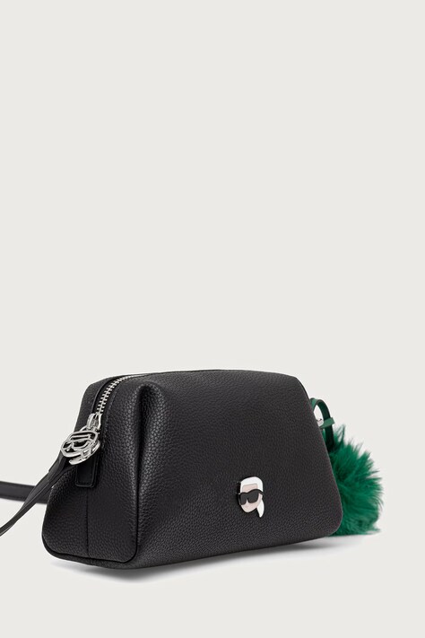 Karl Lagerfeld сумка крос-боді жіноча зі штучної шкіри IKON — AW26-TODWIG, чорний — фото 2