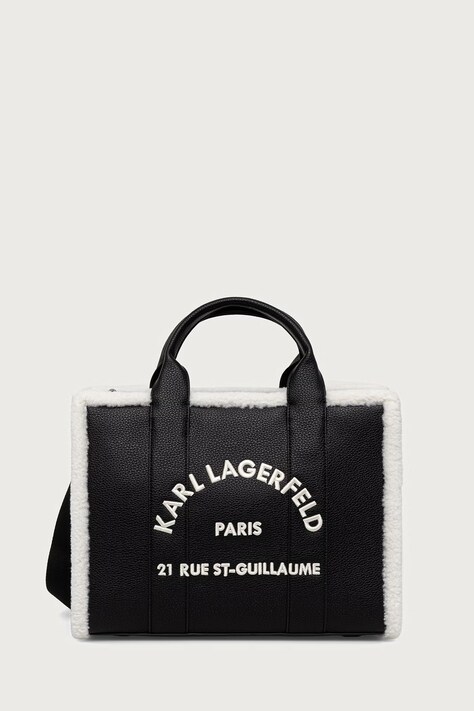 Karl Lagerfeld Crossbody torba za žene K/RSG crna B4W30087