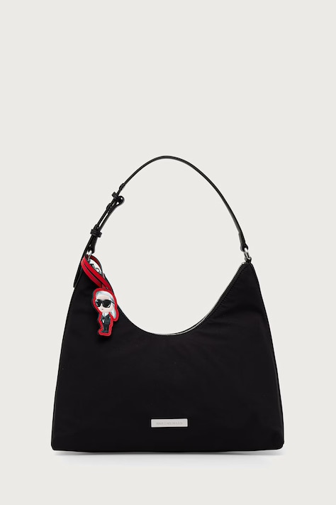 Karl Lagerfeld Μικρή τσάντα γυναικεία μαύρη B4W30107