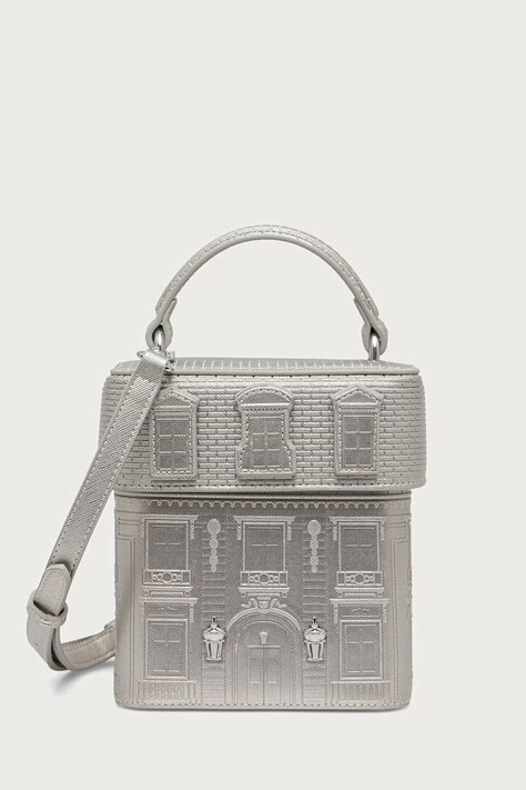 Karl Lagerfeld Torebka crossbody damska K/RSG srebrna B4W30113