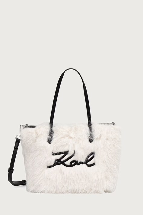 Karl Lagerfeld kabelka dámska biela B4W50019