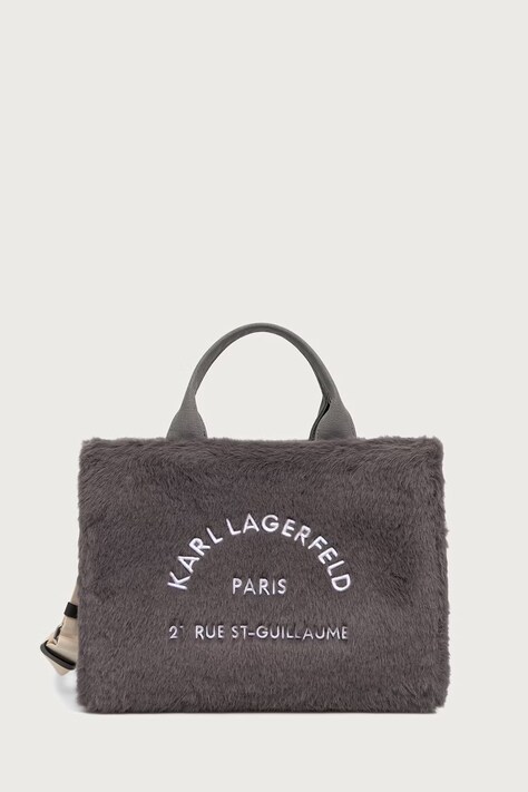 Karl Lagerfeld kabelka dámska sivá B4W50022