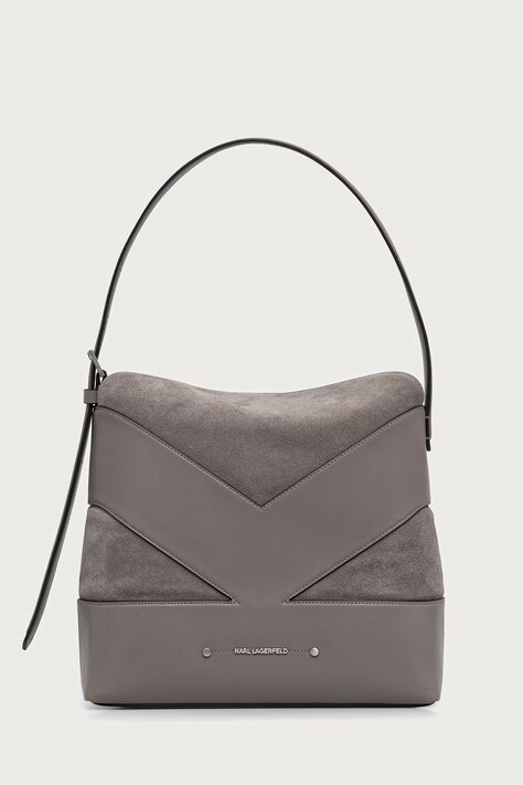 Karl Lagerfeld Чанта tote дамска K/KONCEPT сива B4W30125