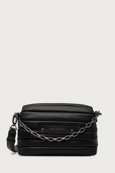 Karl Lagerfeld Crossbody torba za žene od imitacije kože K/ESSENTIAL crna B4W30316