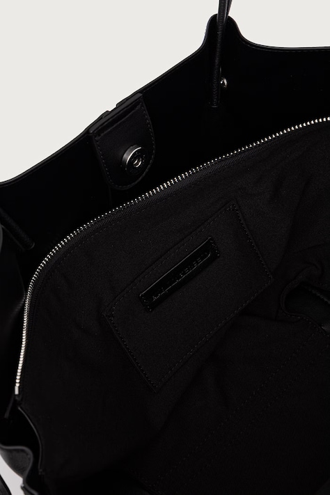 Karl Lagerfeld Shopper női műbőr K/PIERCED fekete B4W30329