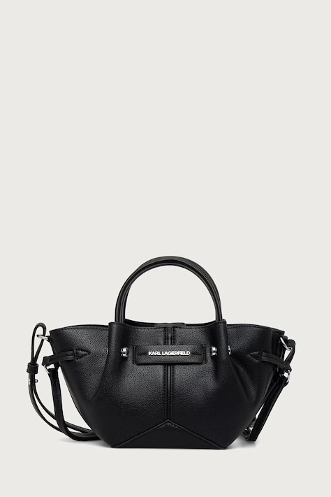 Karl Lagerfeld Чанта crossbody дамска K/PIERCED черна B4W30330