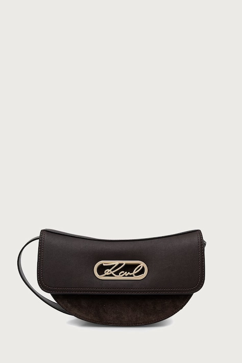 Karl Lagerfeld Crossbody kabelka dámská K/SIGNATURE hnědá B4W30337