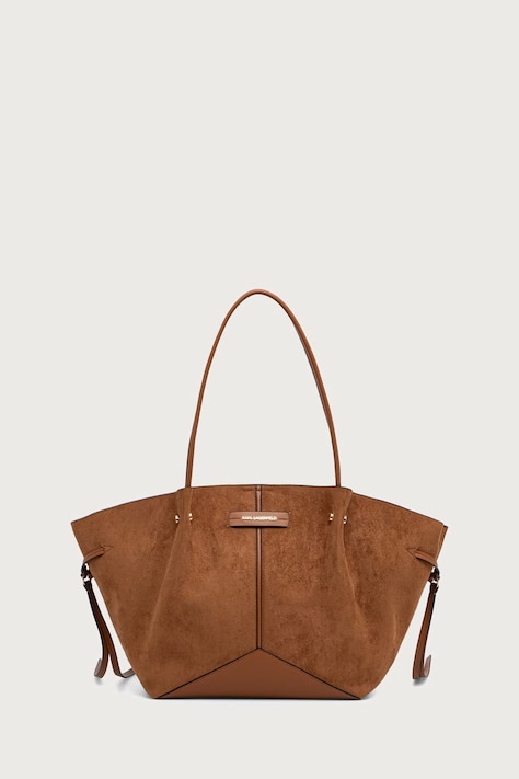 Karl Lagerfeld kabelka typu shopper dámska hnedá B4W30359