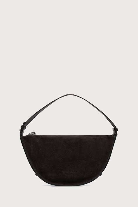 Marc O'Polo Torebka crossbody damska zamszowa brązowa 5000016980