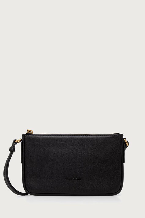 Marc O'Polo Torebka crossbody damska skórzana czarna 5000014500