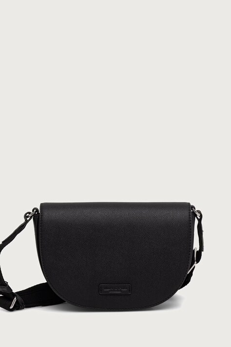 Marc O'Polo Torebka crossbody damska z imitacji skóry czarna 5000014487