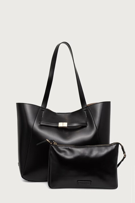 Marc O'Polo Torebka tote damska skórzana czarna 5000013683