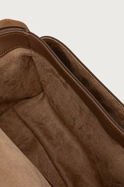 Marc O'Polo сумка крос-боді жіноча замшева — AW26-TODWKY, коричневий — фото 5