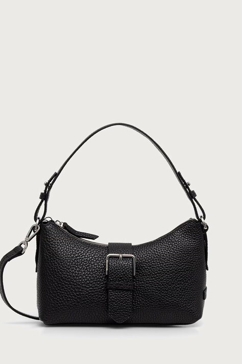 Marc O'Polo Torebka crossbody damska skórzana czarna 5000013497