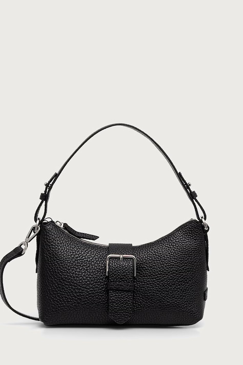 Marc O'Polo Сумка crossbody для женщин кожаная чёрная 5000013497