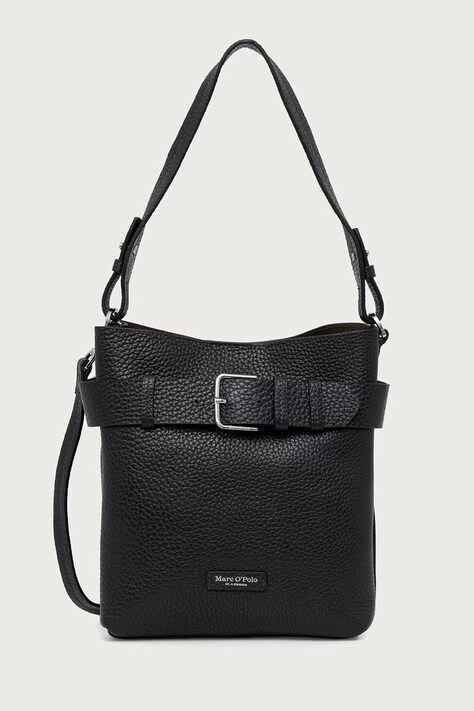 Marc O'Polo Torebka crossbody damska skórzana brązowa 5000013496