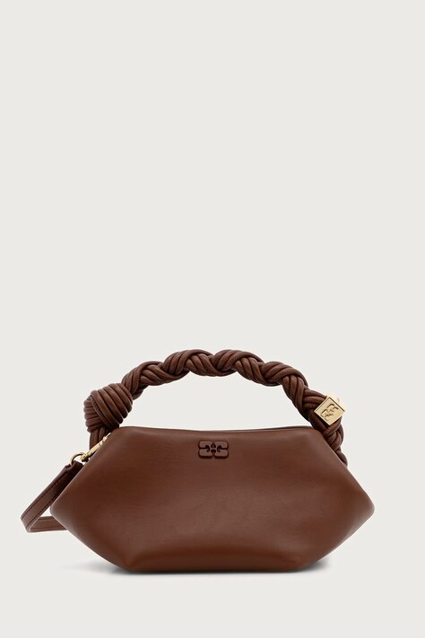 GANNI Bou Mini Butter torebka crossbody damska brązowa C2100035