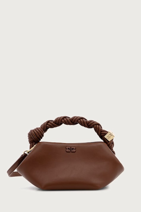 GANNI Bou Mini Butter torebka crossbody damska brązowa C2100035