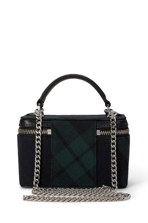 Lauren Ralph Lauren Torebka kuferek damska czarna 431P18667