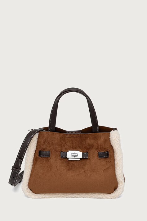 DKNY Torebka crossbody damska brązowa R53DMK44