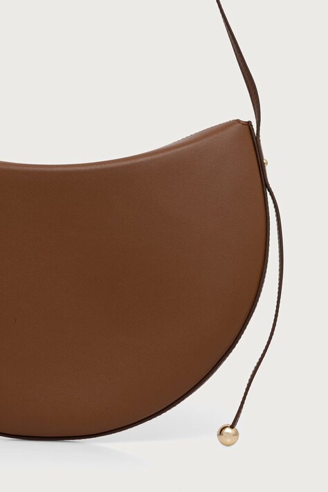 Furla Torebka crossbody damska skórzana Moonstone M brązowa WB01868 BX3104 03B00