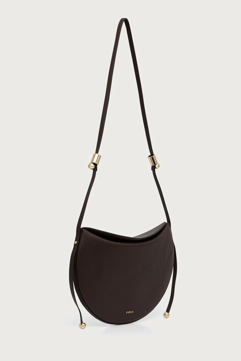 Furla Torebka crossbody damska skórzana Moonstone M brązowa WB01868 BX3104 2460S