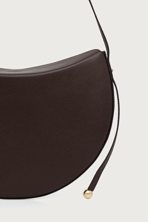 Furla Torebka crossbody damska skórzana Moonstone M brązowa WB01868 BX3104 2460S