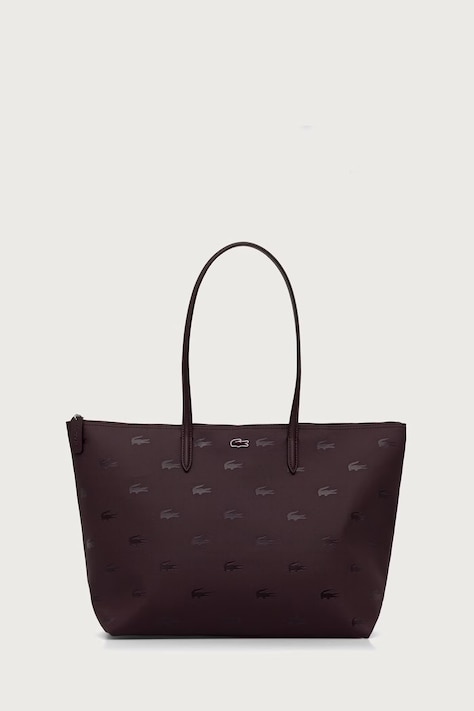 Lacoste Torebka shopper damska bordowa NF5505HN