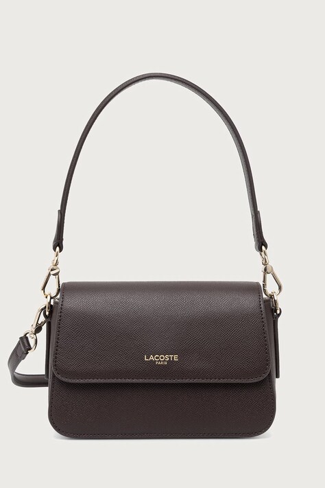 Lacoste Torebka crossbody damska skórzana brązowa NF5228PH
