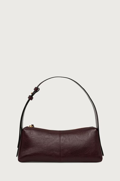 Pollini Torebka bagietka damska skórzana bordowa PC4434PP0P QL0