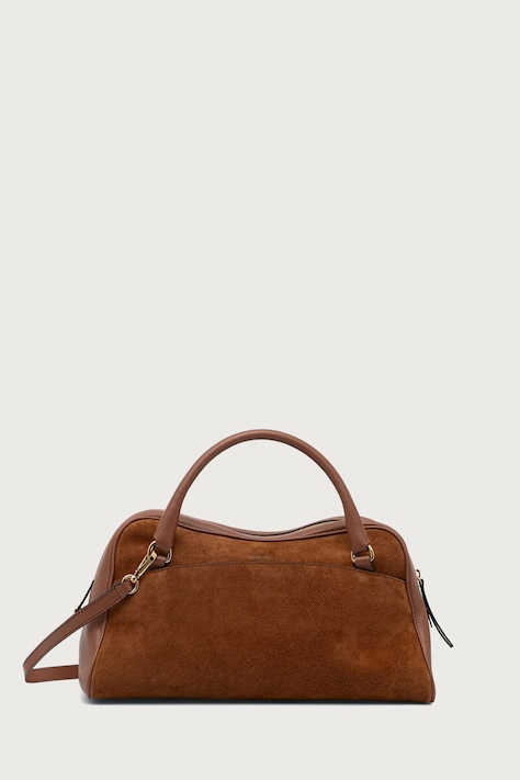 Pollini Torebka crossbody damska skórzana brązowa PC4481PP1P QE1