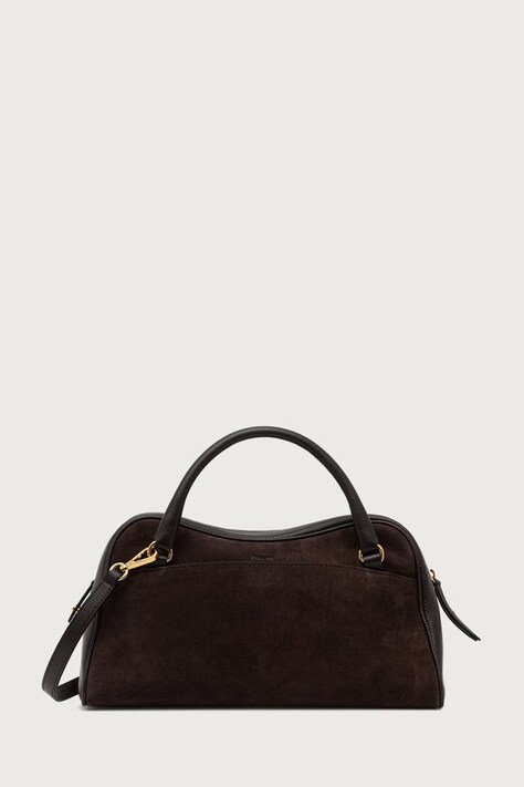 Pollini Torebka crossbody damska skórzana brązowa PC4481PP1P QE1