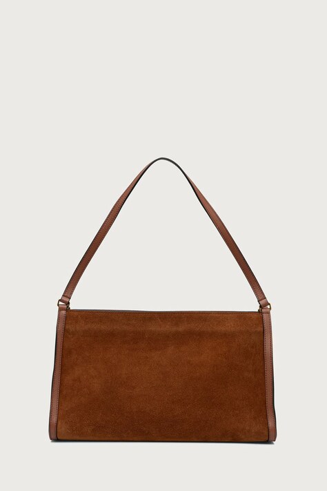Pollini Torebka tote damska skórzana brązowa PC4412PP1P QE1