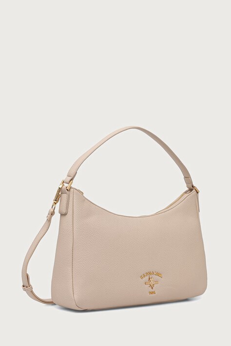 U.S. Polo Assn. Geantă crossbody pentru femei cu imitație de piele STANFORD bej BIUSS9360WVP
