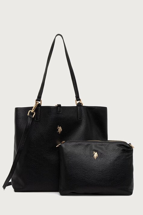 U.S. Polo Assn. Torebka damska z imitacji skóry ROGERSVILLE zielona BIURR9376WVP