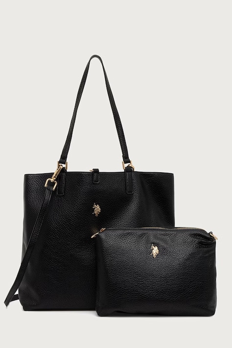 U.S. Polo Assn. Torebka damska z imitacji skóry ROGERSVILLE zielona BIURR9376WVP