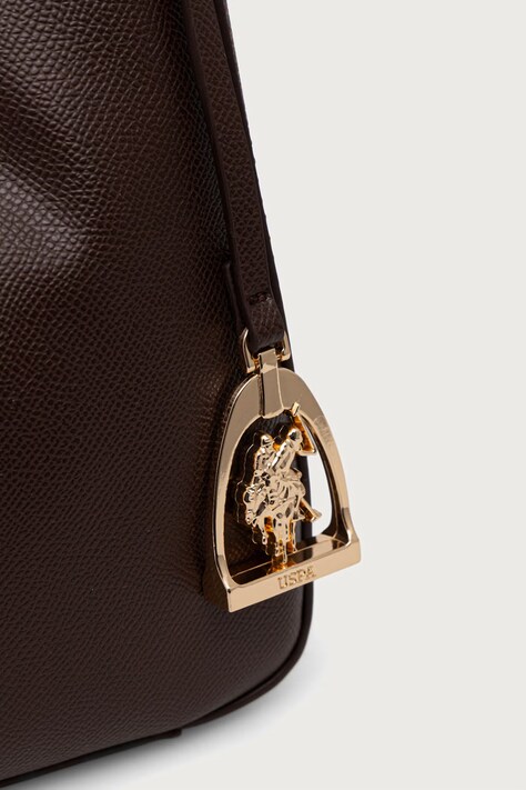 U.S. Polo Assn. сумка крос-боді жіноча зі штучної шкіри JONES — фото 4