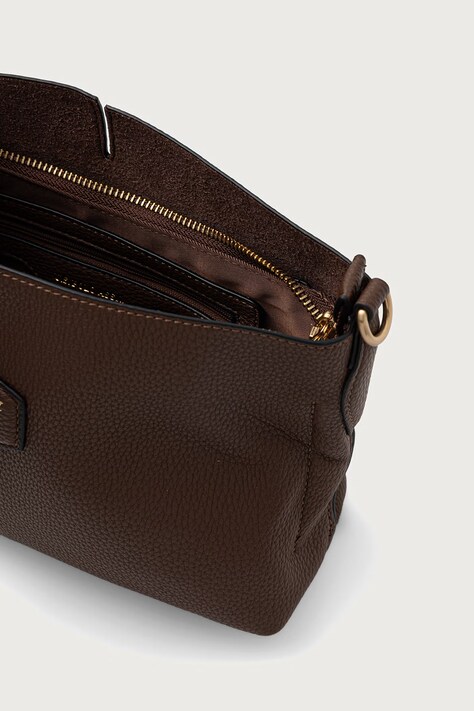 U.S. Polo Assn. сумка крос-боді жіноча зі штучної шкіри CHESTNUT — фото 5