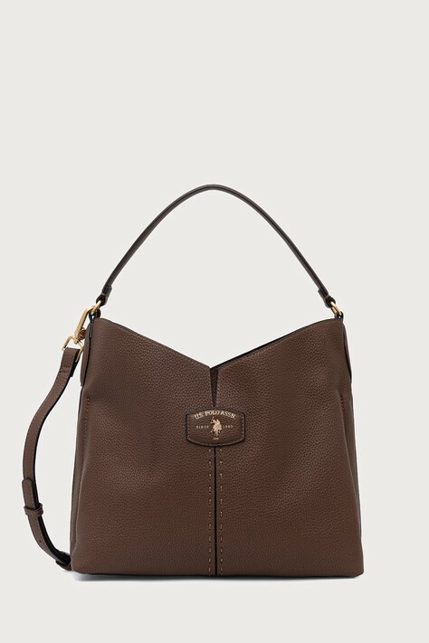U.S. Polo Assn. Torebka crossbody damska CHESTNUT brązowa BIU269338WVP