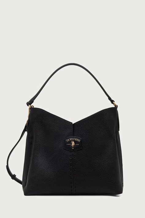 U.S. Polo Assn. Torebka crossbody damska CHESTNUT czarna BIU269338WVP