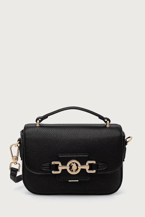 U.S. Polo Assn. Keresztpántos táska női műbőr ASCOT fekete BIU269327WVP