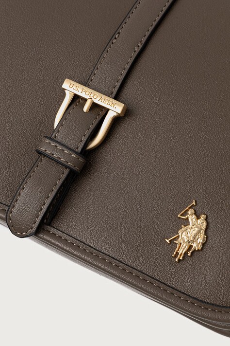 U.S. Polo Assn. сумка крос-боді жіноча зі штучної шкіри NANTUCKET — фото 4