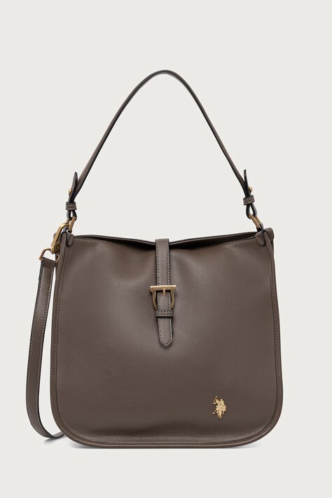 U.S. Polo Assn. Torebka crossbody damska NANTUCKET beżowa BIU269320WVP