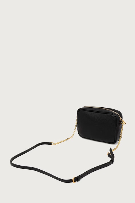 Patrizia Pepe Crossbody kabelka dámska kožená čierna 8B0242 L001