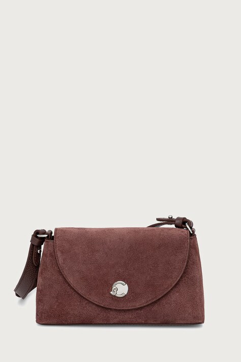 Coccinelle Сумка crossbody для женщин замшевая фиолетовая E5 TOC 55 01 01