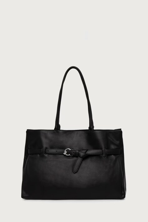 Coccinelle Сумка tote для женщин кожаная чёрная E1 VH5 11 01 01