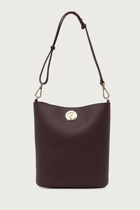 Coccinelle Сумка crossbody для женщин кожаная бордо E1 TOA 23 01 01