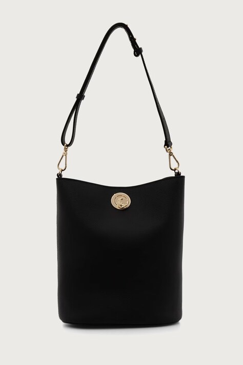 Coccinelle Сумка crossbody для женщин кожаная чёрная E1 TOA 23 01 01
